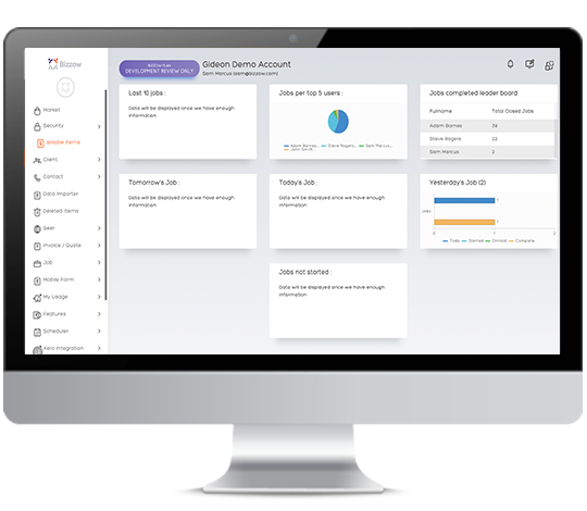 Bizzow Fleet Management Dashboard