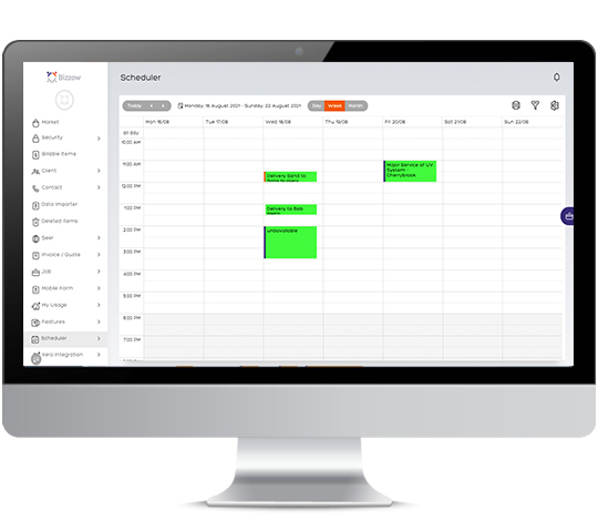 Bizzow Scheduler