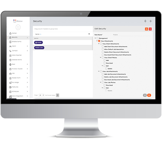 Bizzow App Security 