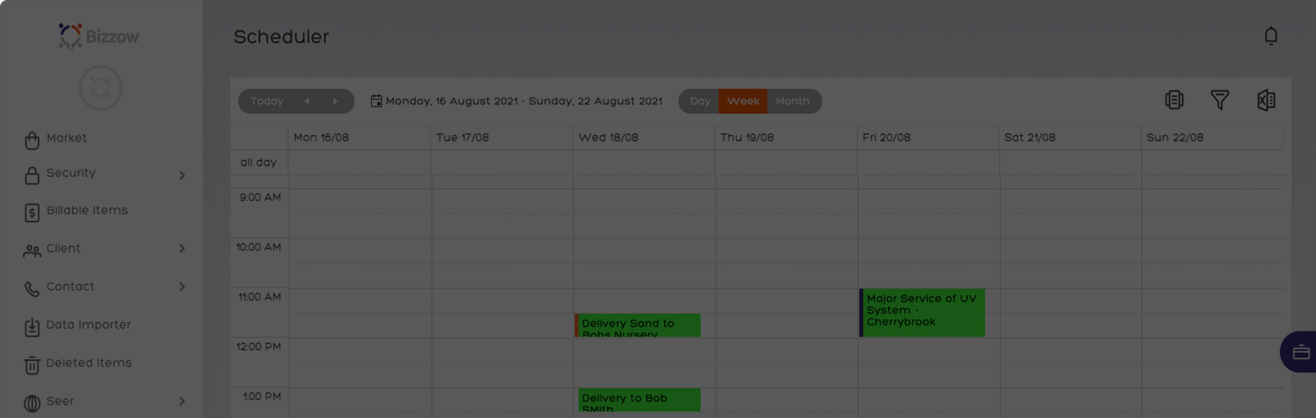 Bizzow Job Scheduler