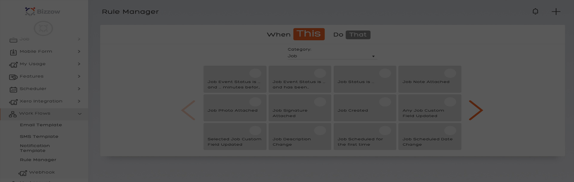 Bizzow Workflow Apps