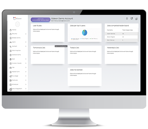 Bizzow Web app