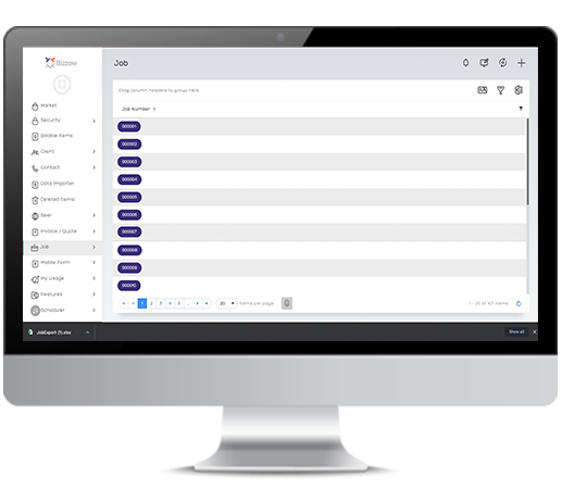 Bizzow Data Export app