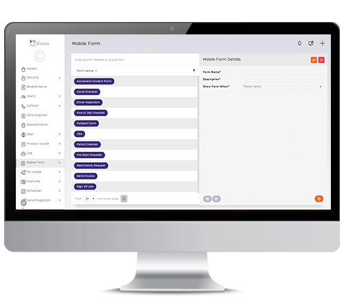 Bizzow Web app