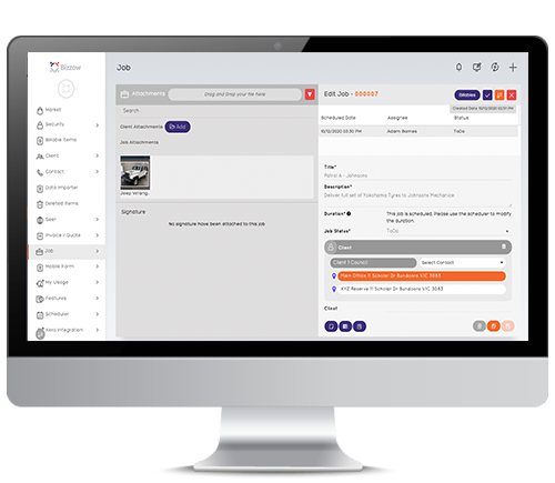 Bizzow Web app