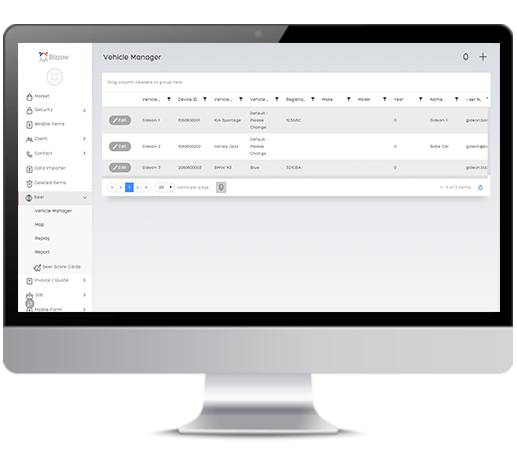 Bizzow Web app