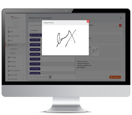 Bizzow Web app