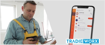 TradieWorx App for tradie